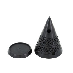 Diffuseur en pierre noire - Modèle Ikône - Aromandise - Encens, Résines Traditionnelles & Fumigation - 3