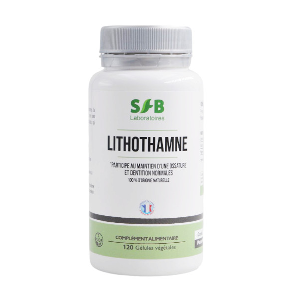 Lithothamne 120 gélules - SFB - Equilibre acido-basique - 1