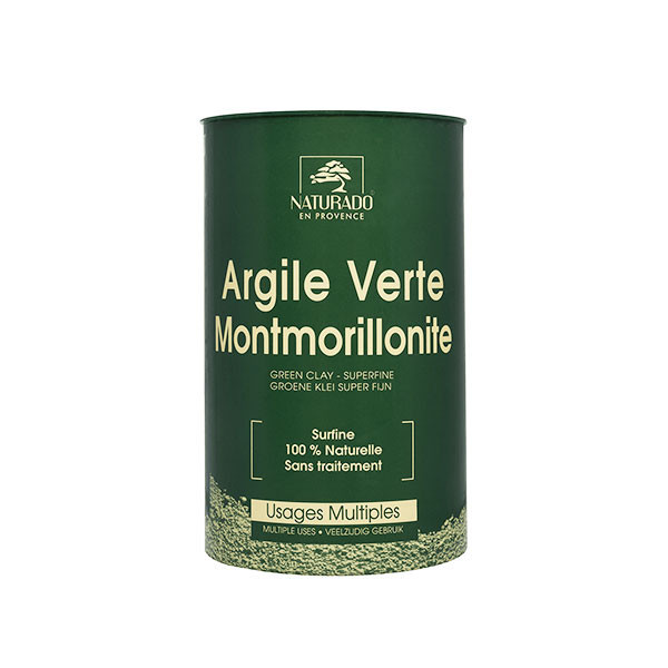 Argile verte en poudre