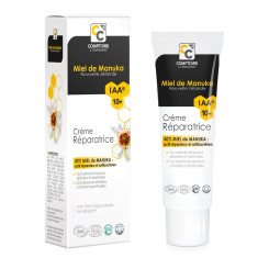 Crème réparatrice au miel de Manuka IAA 10+ 40 ml Bio - Comptoirs & Compagnies - Miel de Manuka - 1