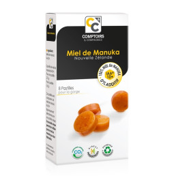 Pastilles 100% miel de Manuka  IAA® 10+ 22 g - Comptoirs & Compagnies - Miel de Manuka - 1