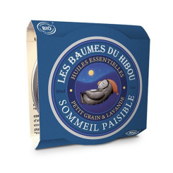 Baume de massage Bio - Sommeil Paisible 30 ml - Les Baumes du Hibou - Huiles végétales - 2