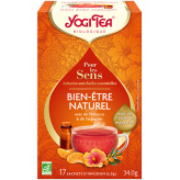 Yogi Tea - Bien-être naturel BIO 17 sachets -Thé Ayurvédique - Tisanes en infusettes - 1