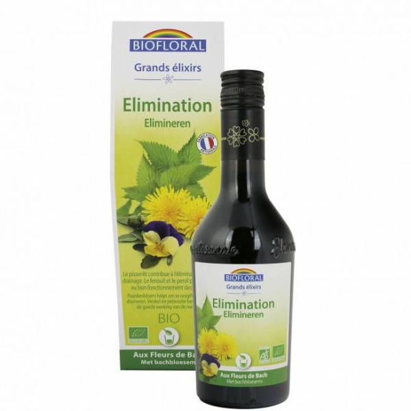 Grand élixir - Elimination  Bio 350 ml - Biofloral - 2 - Herboristerie du Valmont