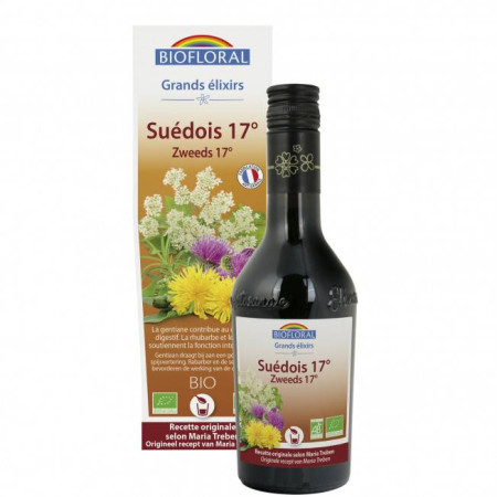 Grand Elixir du Suédois 17° Bio 350 ml - Biofloral - Les Elixirs et Remèdes anciens - 4 Grand Elixir du Suédois 17° Bio 350 ml - Biofloral - Les Elixirs et Remèdes anciens - 4
