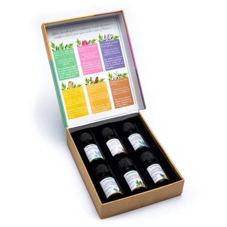 Coffret - Mélange d'huiles essentielles Sauge blanche - 10ml - Aromafume - Encens, Résines Traditionnelles & Fumigation - 1