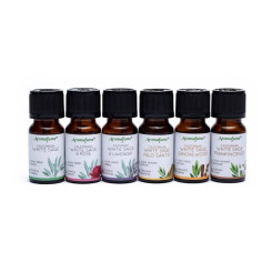 Coffret - Mélange d'huiles essentielles Sauge blanche - 10ml - Aromafume - Encens, Résines Traditionnelles & Fumigation - 3