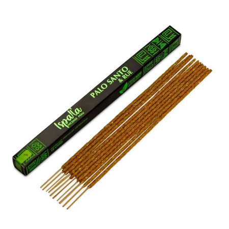 Encens en baguette - Palo Santo et Rue naturel 15 gr- Ispalla - Encens, Résines Traditionnelles & Fumigation - 1 Encens en baguette - Palo Santo et Rue naturel 15 gr- Ispalla - Encens, Résines Traditionnelles & Fumigation - 1
