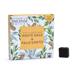 Recharge d'encens en brique - Sauge blanche et Bois Palo Santo - Aromafume - <p>Briques d'encens Aromafume Sauge Blanche et Palo Recharge d'encens en brique - Sauge blanche et Bois Palo Santo - Aromafume - <p>Briques d'encens Aromafume Sauge Blanche et Palo