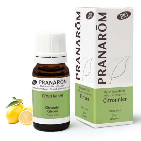 Huile essentielle - Citron 10 ml BIO - Pranarôm - 1 - Herboristerie du Valmont