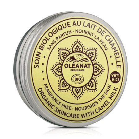 Beurre visage et corps - Lait de chamelle - 50 ml BIO - Oléanat - Soins du visage - 1 Beurre visage et corps - Lait de chamelle - 50 ml BIO - Oléanat - Soins du visage - 1