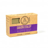 Savon d'Alep Lavande à 8% d'huile de laurier 100 gr - Alepeo - Hygiène au quotidien - 1-Savon d'Alep Lavande à 8% d'huile de laurier 100 gr - Alepeo