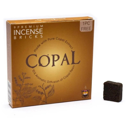 Encens en brique - Copal - Aromafume - Encens, Résines Traditionnelles & Fumigation - 1 Encens en brique - Copal - Aromafume - Encens, Résines Traditionnelles & Fumigation - 1