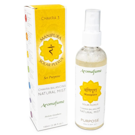 Parfum d'ambiance - chakra plexus solaire (3) Manipura chakra - Spray 100ml - Aromafume - Encens, Résines Traditionnelles & Fumi