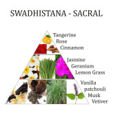 Parfum d'ambiance  - Chakra sacré (2) Swadhistana chakra - Spray 100ml - Aromafume - Encens, Résines Traditionnelles & Fumigatio