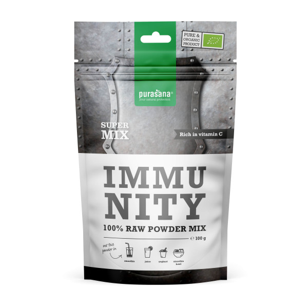 Immunity mix Bio 100 gr - Purasana - SuperFood - Superaliments - Raw Food - 1