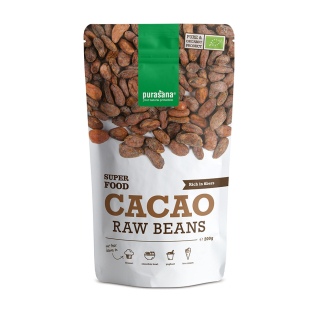 Cacao fèves crues BIO 200g (Cacao Raw Beans Super Food) - Purasana - <p>Les<strong> flavonols de cacao</strong> contribuent à un Cacao fèves crues BIO 200g (Cacao Raw Beans Super Food) - Purasana - <p>Les<strong> flavonols de cacao</strong> contribuent à un