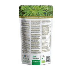 Poudre de protéine de Chanvre 200g BIO (Hemp Protein Raw Powder) - Purasana - SuperFood - Superaliments - Raw Food - 2
