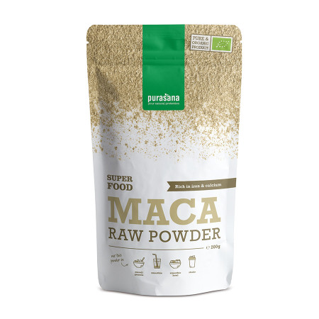 Maca poudre BIO 200g Super Food - Purasana - SuperFood - Superaliments - Raw Food - 1