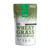 Herbe de blé poudre BIO 200g (Wheat Grass Raw Powder Super Food) - Purasana - SuperFood - Superaliments - Raw Food - 1-Herbe de blé poudre BIO 200g (Wheat Grass Raw Powder Super Food) - Purasana