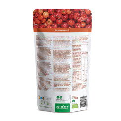 Acerola Powder Bio 100 gr - Purasana - SuperFood - Superaliments - Raw Food - 2