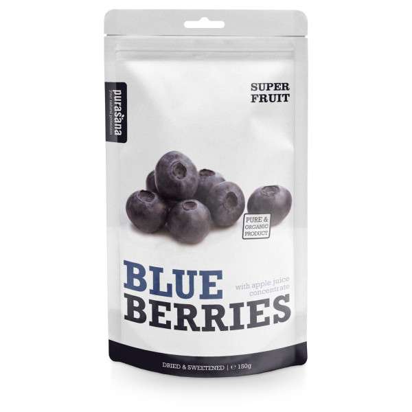 Myrtille ( Blueberries) 100 % naturelle 150 g - Purasana - <p>Vaccinium corymbosum - Les Super Fruits offrent de nombreux avanta