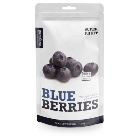 Myrtille ( Blueberries) 100 % naturelle 150 g - Purasana - SuperFood - Superaliments - Raw Food - 1