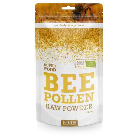 Pollen en poudre - Bee Pollen Bio 250 gr - Purasana - SuperFood - Superaliments - Raw Food - 1 Pollen en poudre - Bee Pollen Bio 250 gr - Purasana - SuperFood - Superaliments - Raw Food - 1