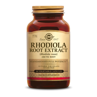 Rhodiola Rosea (Extrait standardisé) 60 gélules végétales - Solgar-1- Herboristerie du Valmont Rhodiola Rosea (Extrait standardisé) 60 gélules végétales - Solgar-1- Herboristerie du Valmont