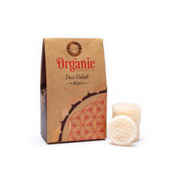 Pastille fondante à la cire de soja - Rose - Desi Gulab - 40 Gr -Song of India - Encens, Résines Traditionnelles & Fumigation - 