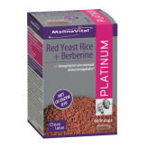 Levure de riz rouge + Berberine 60 capsules Platinum - Mannavital - Complément alimentaire - 1-Levure de riz rouge + Berberine 60 capsules Platinum - Mannavital