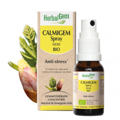 Calmigem - Anti stress - spray 15 ml Bio - Herbalgem - GC03 - Gemmothérapie - 1
