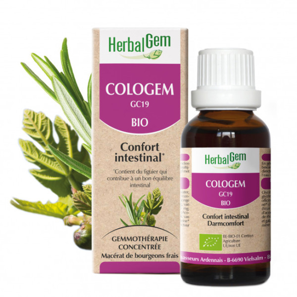 Cologem - Confort des instestins - 15 ml Bio - Herbalgem - GC19 - Gemmothérapie - 1
