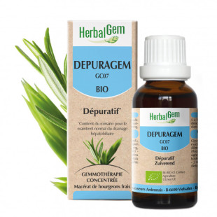 Dépuragem - Detox - 50 ml Bio Herbalgem - GC07 - Gemmothérapie - 1