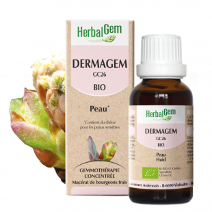 Dermagem - Peaux atopiques - 15 ml Bio - Herbalgem - CG26 - Complexes de gemmothérapie - 1 Dermagem - Peaux atopiques - 15 ml Bio - Herbalgem - CG26 - Complexes de gemmothérapie - 1