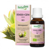 Fem50+ Gem - Ménopause - 30 ml Bio - Herbalgem - GC22 - Gemmothérapie - 1-Fem50+ Gem - Ménopause - 30 ml Bio - Herbalgem - GC22