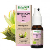 Fem50+ Gem - Ménopause - Spray 15 ml Bio - Herbalgem - GC22 - Gemmothérapie - 1-Fem50+ Gem - Ménopause - Spray 15 ml Bio - Herbalgem - GC22