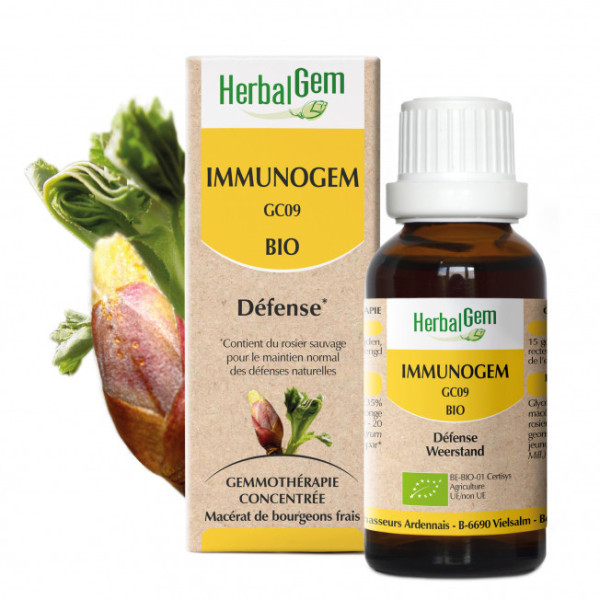 Immunogem - Défences - spray 15 ml Bio Herbalgem - GC09 - Gemmothérapie - 1