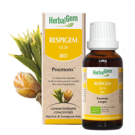 Respigem - Poumons - 50 ml Bio - Herbalgem - GC30 - Gemmothérapie - 1