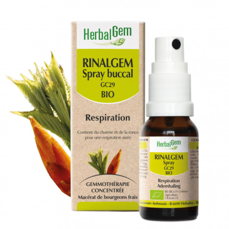 Rinalgem Spray buccal 10 ml Bio - Herbalgem - GC29 - Gemmothérapie - 1