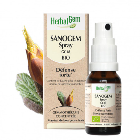 Sanogem Spray - Défense - 10 ml Bio - Herbalgem - GC18 - Gemmothérapie - 1