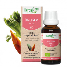 Sinugem - Voies respiratoires - 50 ml Bio - Herbalgem - GC15 - Gemmothérapie - 1
