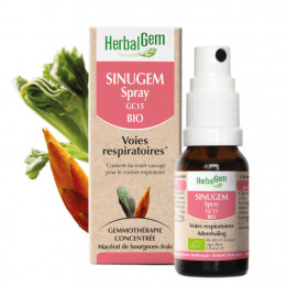 Sinugem - Voies respiratoires - Spray 15 ml Bio - Herbalgem - GC15 - Gemmothérapie - 1