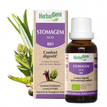 Stomagem - Estomac - 30 ml Bio - GC23 Herbalgem - Gemmothérapie - 1