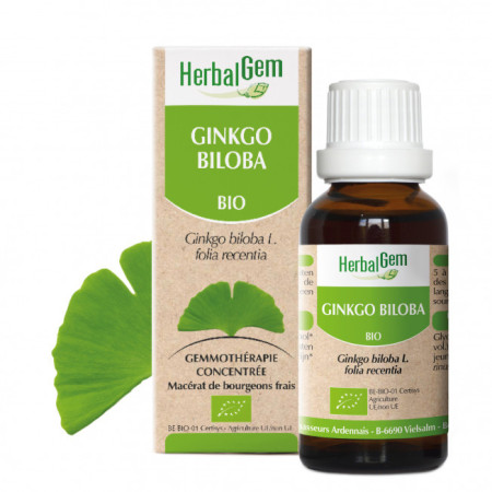 Ginkgo biloba 30 ml Bio - Herbalgem - Les bourgeons unitaires - 1