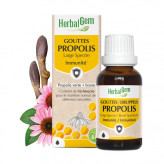 Propolis large spectre Gorge en gouttes 15 ml BIO - Herbalgem - Propolis - 1-Propolis large spectre Gorge en gouttes 15 ml BIO - Herbalgem