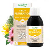 Sirop pour la respiration Bio 150 ml - Herbalgem - <p><span>Synergie de sirop de plantes et d'extrait de bourgeons - Voies respi