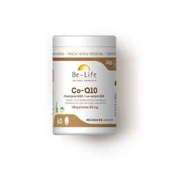 Co-Q10 Ubiquinone 50 mg 60 gélules - Be-life - Complément alimentaire - 1