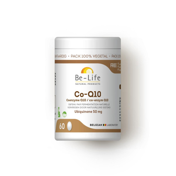 Co-Q10 Ubiquinone 50 mg 60 gélules - Be-life - Complément alimentaire - 1