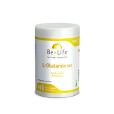 L-Glutamine 800 60 gélules - Be-Life - Acides aminés - 1-L-Glutamine 800 60 capsules - Be-Life